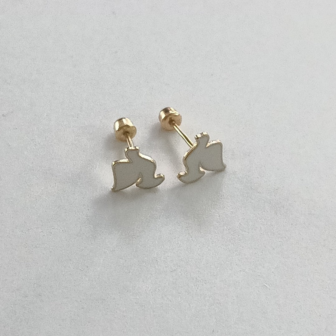 BROQUELES ORO 10K 1 (NUEVO)