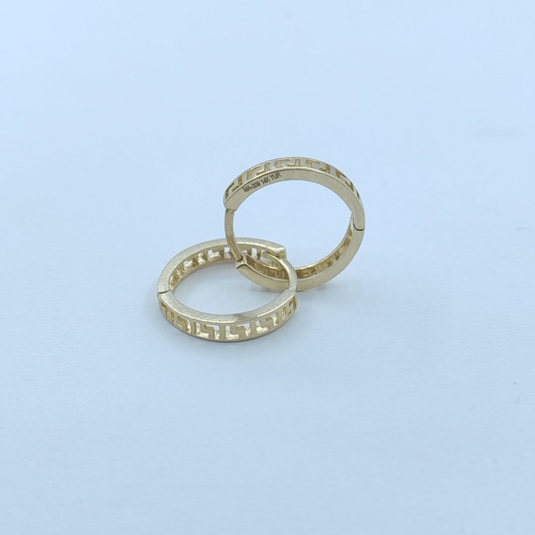 HUGGIES ORO 14K 1.7 (NUEVO)