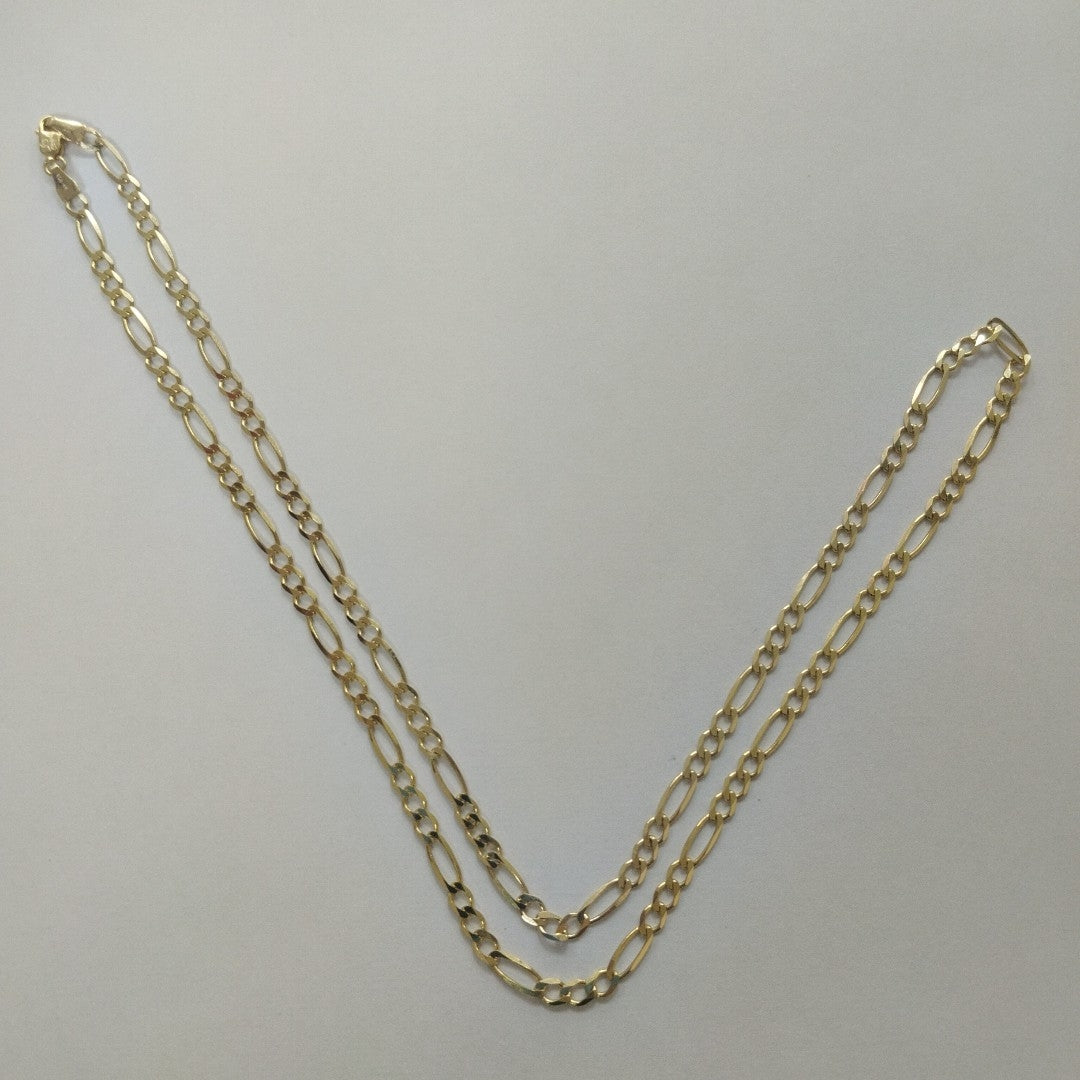 CADENAS CARTIER 3 1 AMARILLA ORO 10K 6.7 (NUEVO)