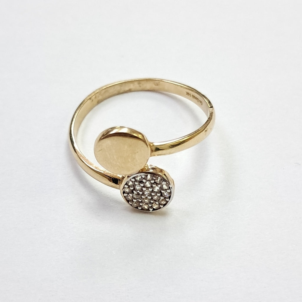 ANILLOS DAMA ORO 14K 1.5 (NUEVO)