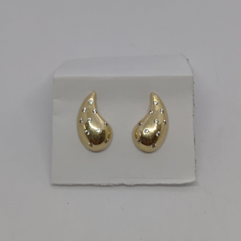 BROQUELES ORO 14K 2 (NUEVO)