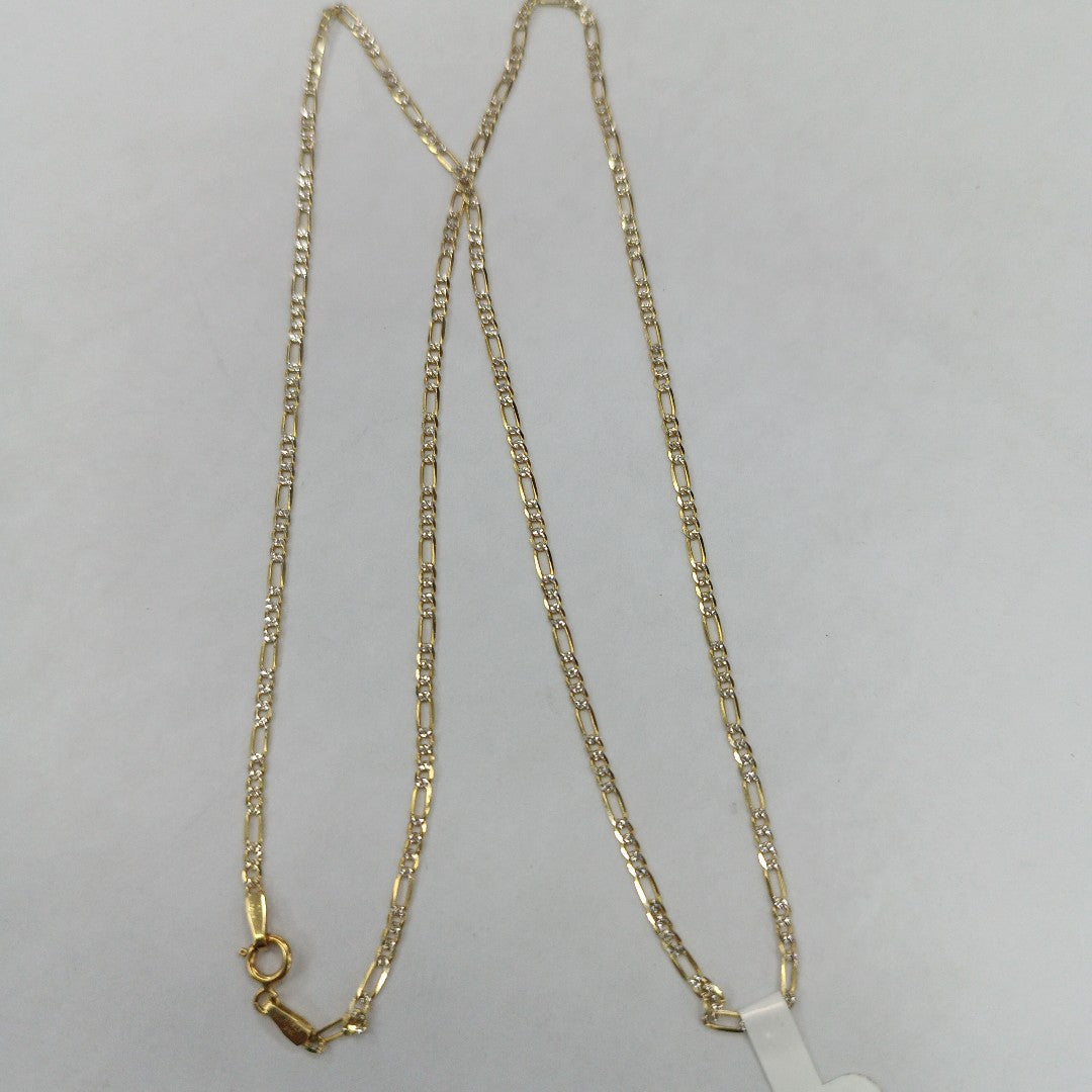 CADENAS CARTIER 3 1 DIAMANTADA ORO 14K 3.3 (NUEVO)