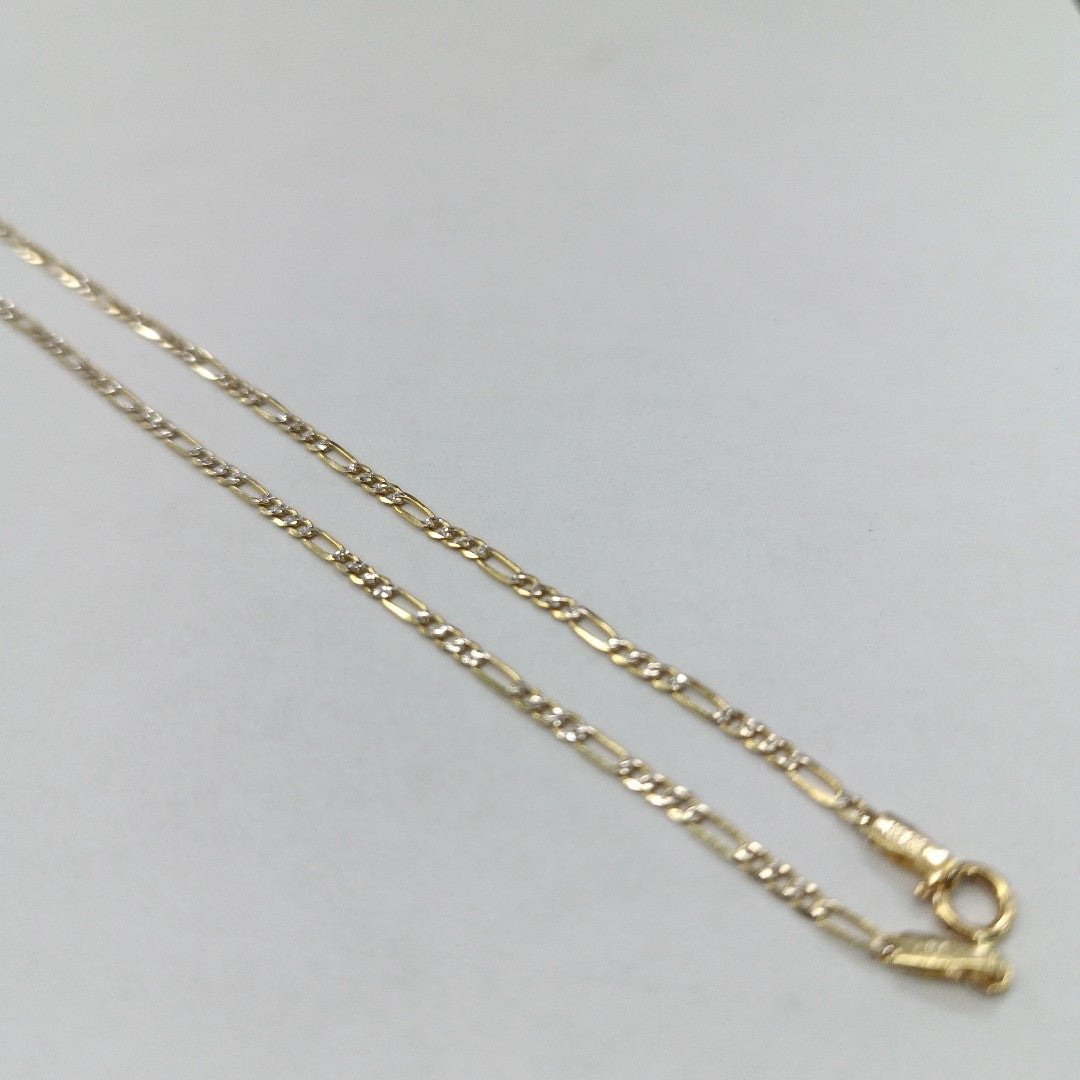 CADENAS CARTIER 3 1 DIAMANTADA ORO 14K 3.2 (NUEVO)