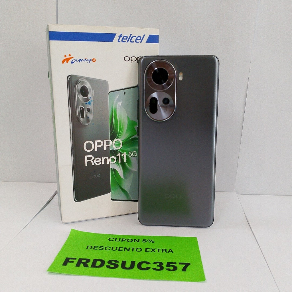 CELULAR OPPO  RENO11 5G CPH2599 (2024) 256 GB 8 GB RAM (SEMINUEVO)