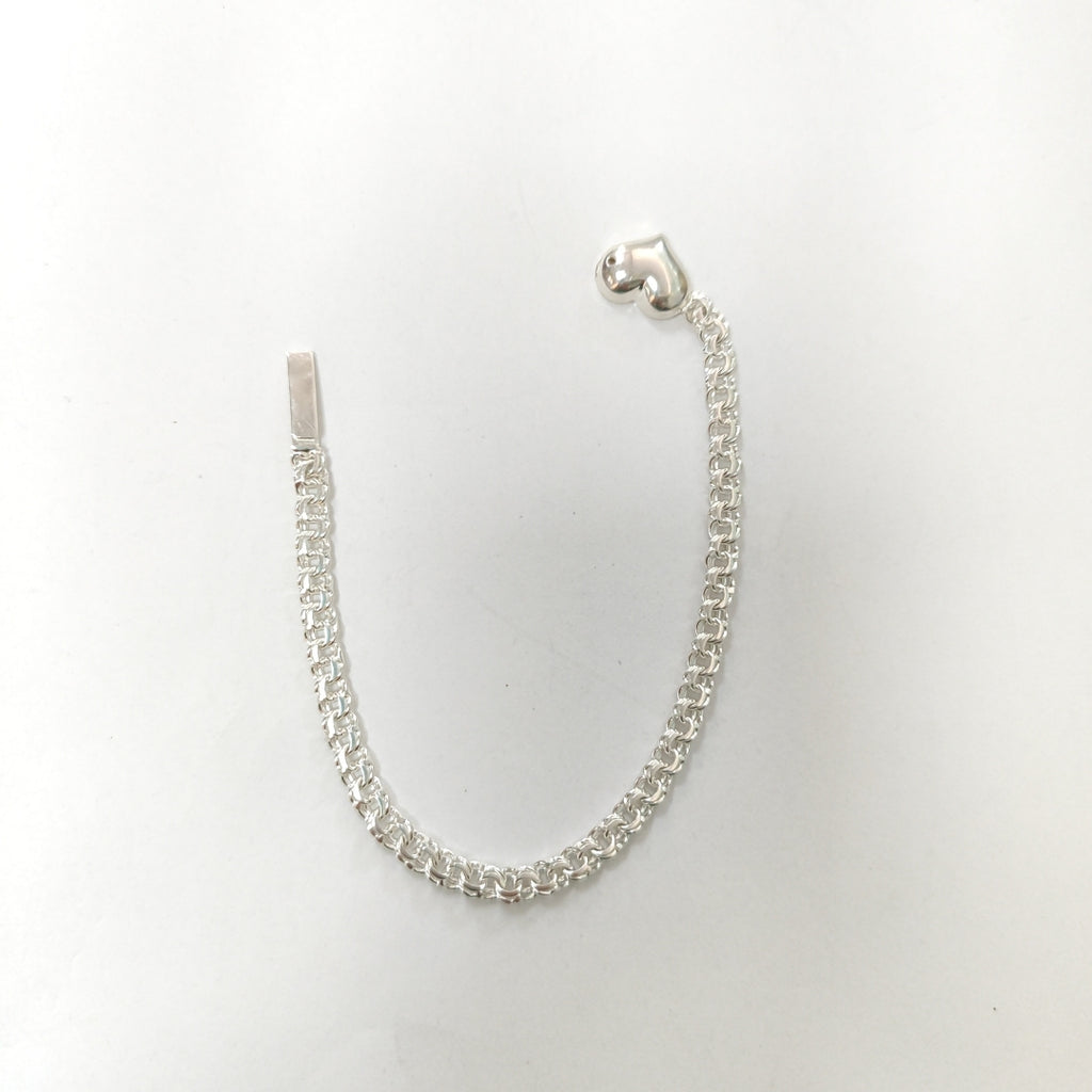 PULSERA TEJIDO CHINO PLATA .925 8.8G (NUEVO)