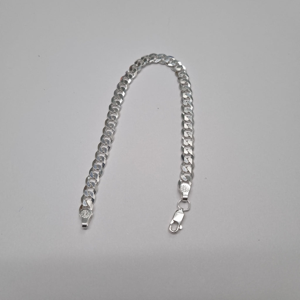 PULSERA BARBADA PLATA .925 10.5G (NUEVO)