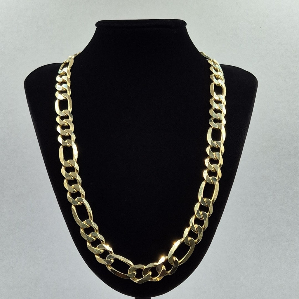 CADENAS CARTIER 3 1 AMARILLA ORO 14K 166 (NUEVO)