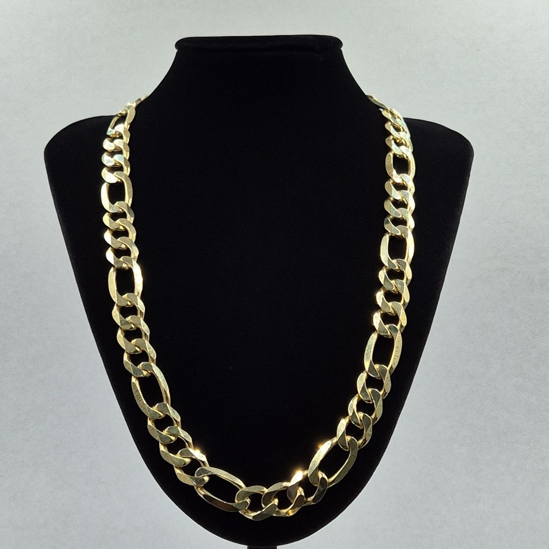 CADENAS CARTIER 3 1 AMARILLA ORO 14K 166 (NUEVO)