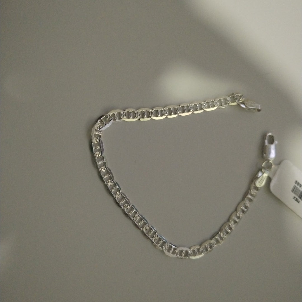 PULSERA TEJIDO MARINERO PLATA .925 4.2G (NUEVO)