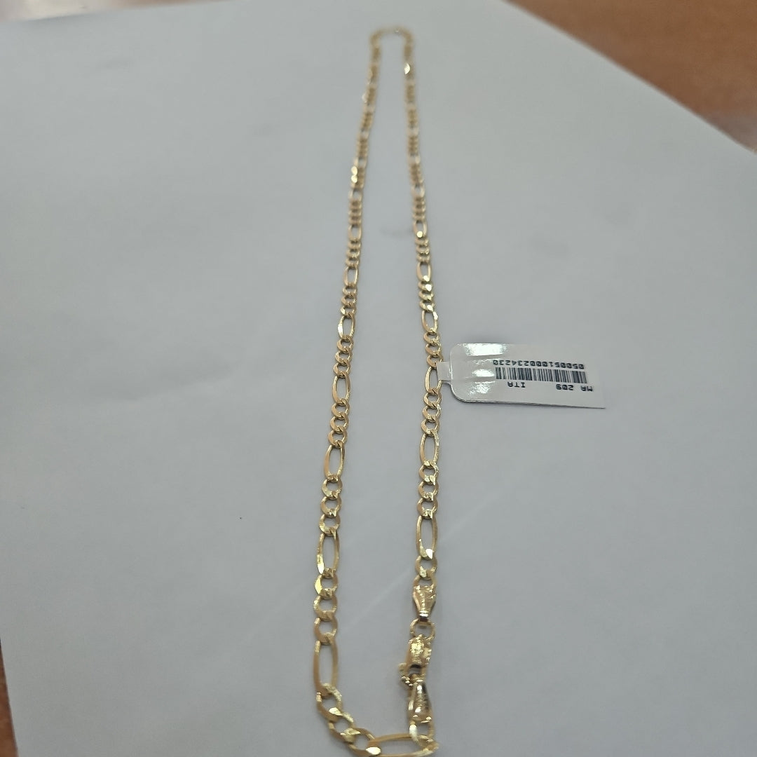 CADENAS CARTIER 3 1 AMARILLA ORO 10K 6.2 (NUEVO)