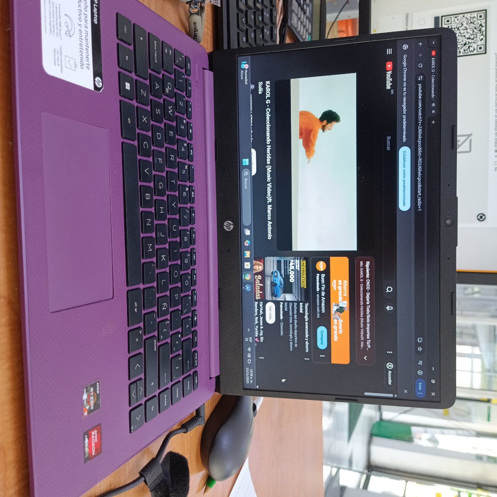 LAPTOP HP 14-FQ1005LA (2022) 256 GB SSD 8 GB RAM (SEMINUEVO)