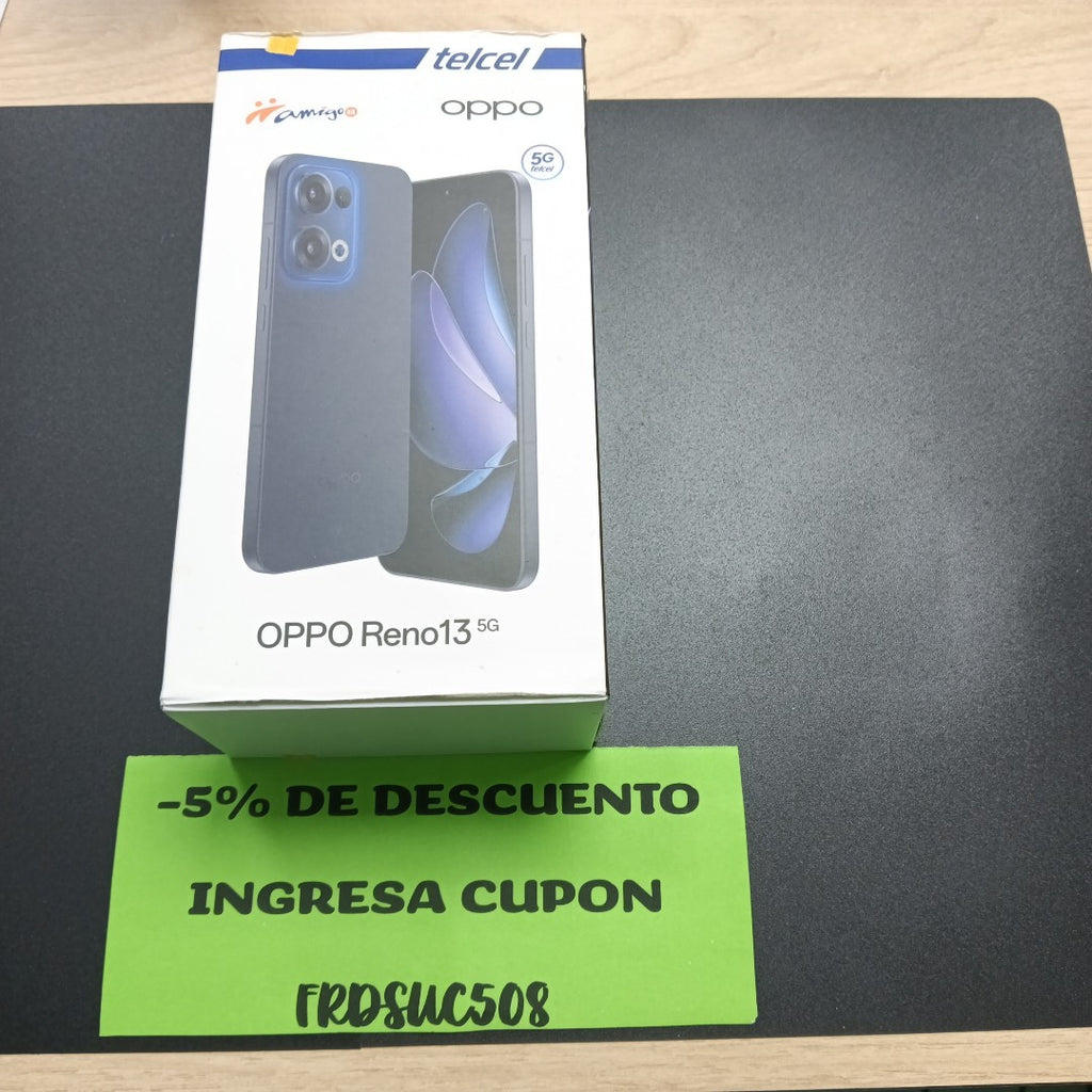 CELULAR OPPO  RENO13 5G CPH2689 (2024) 512 GB 12 GB RAM (SEMINUEVO)