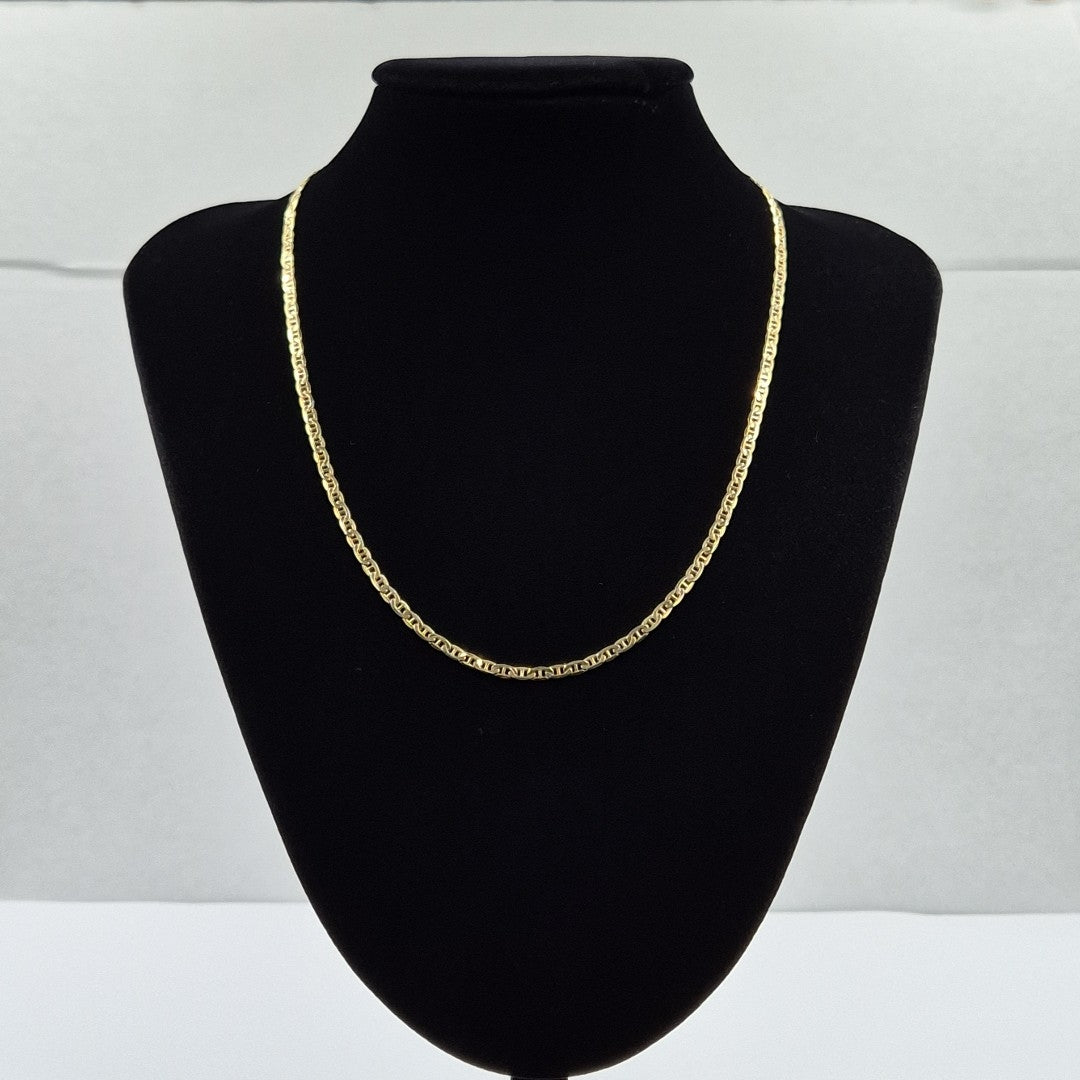 CADENAS GUCHI ORO 14K 10.2 (NUEVO)