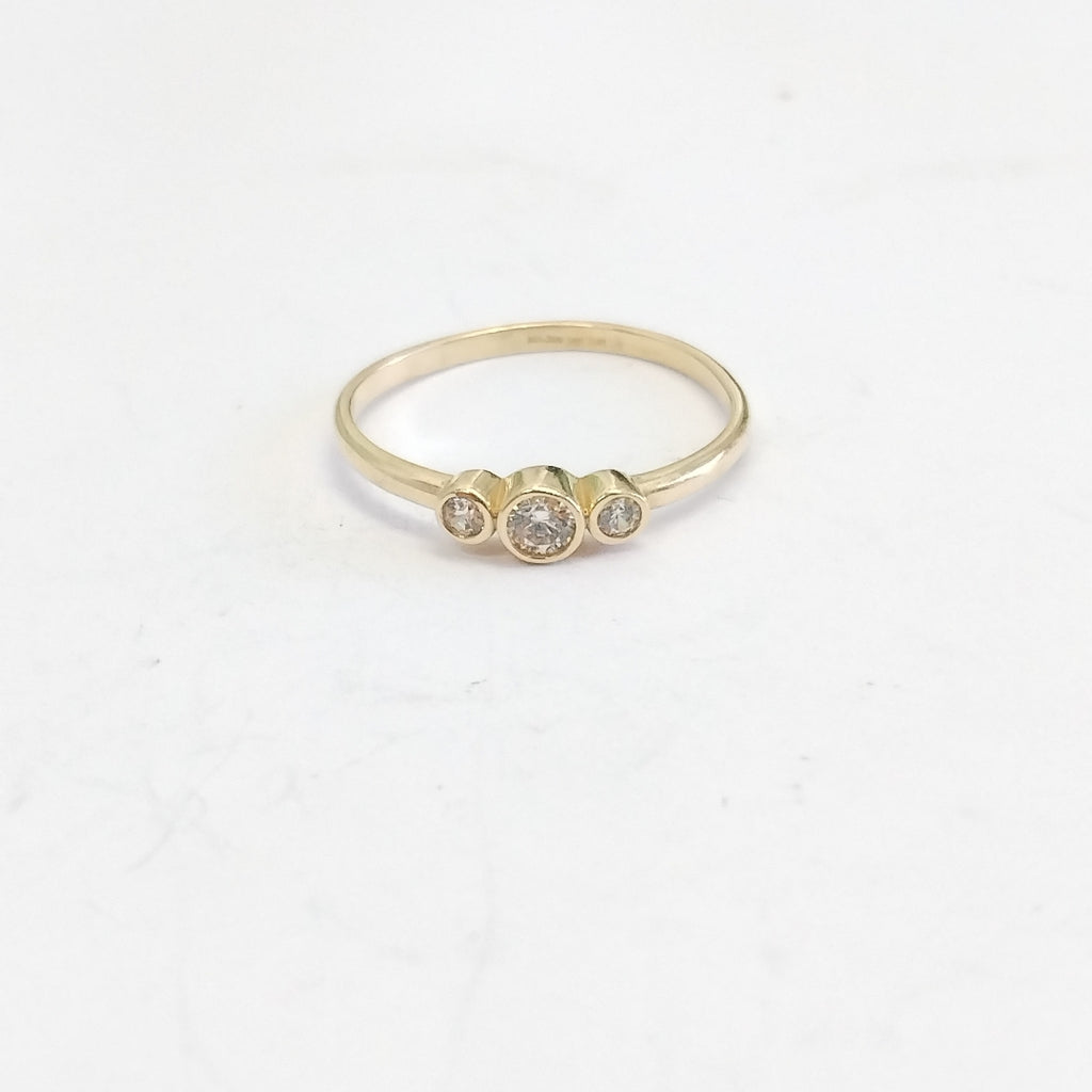 ANILLOS DAMA ORO 14K 1.5 (NUEVO)