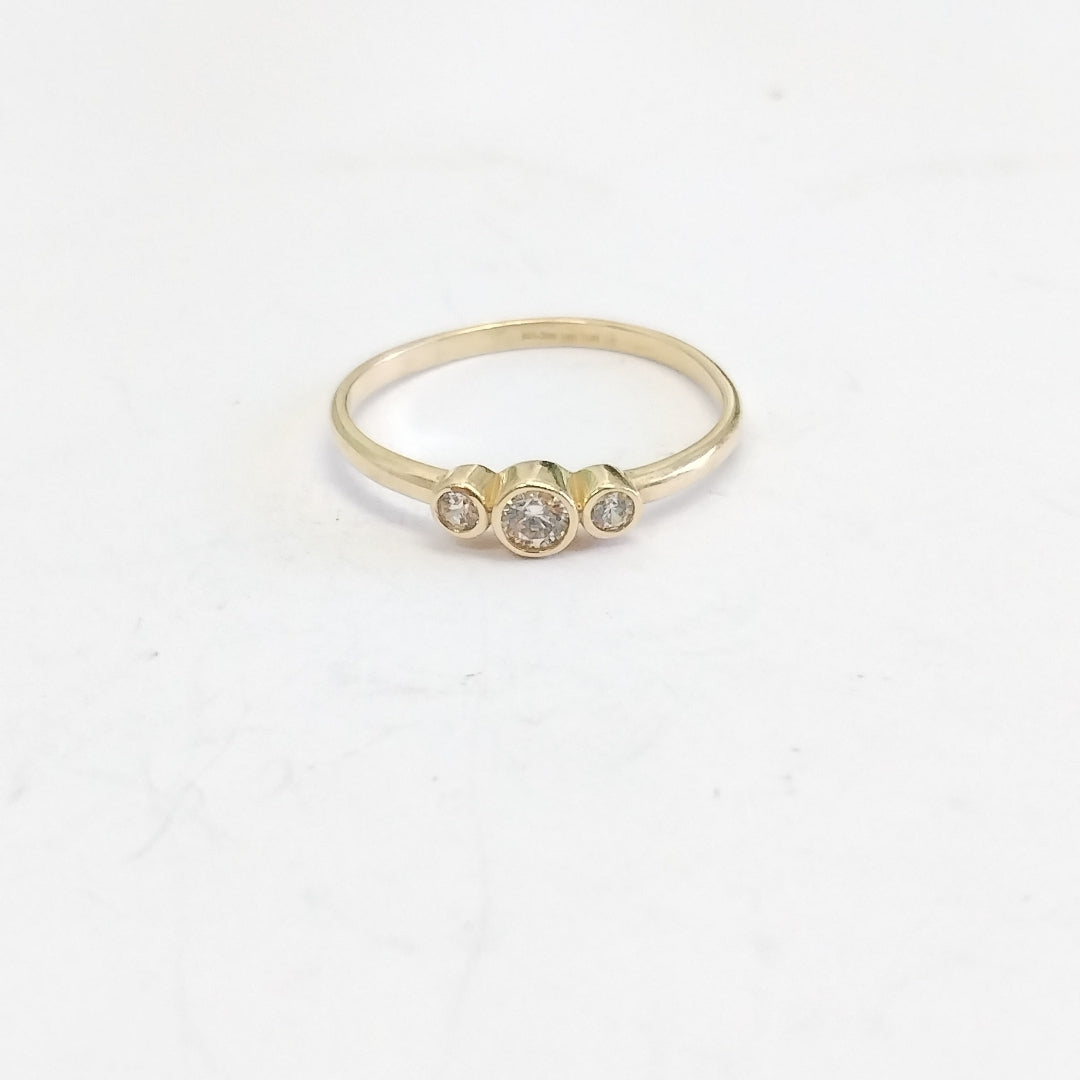 ANILLOS DAMA ORO 14K 1.5 (NUEVO)