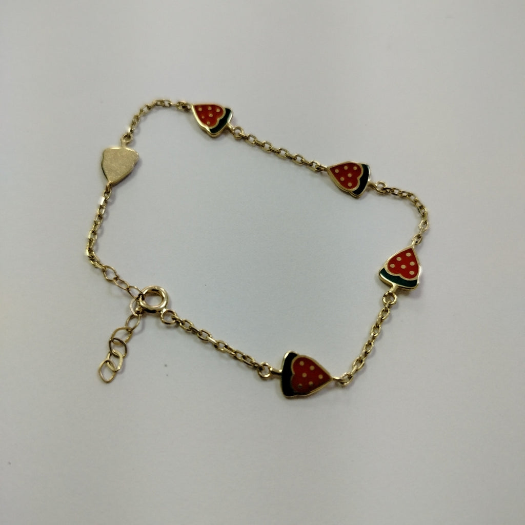PULSERAS DAMA ORO 14K 3 (NUEVO)