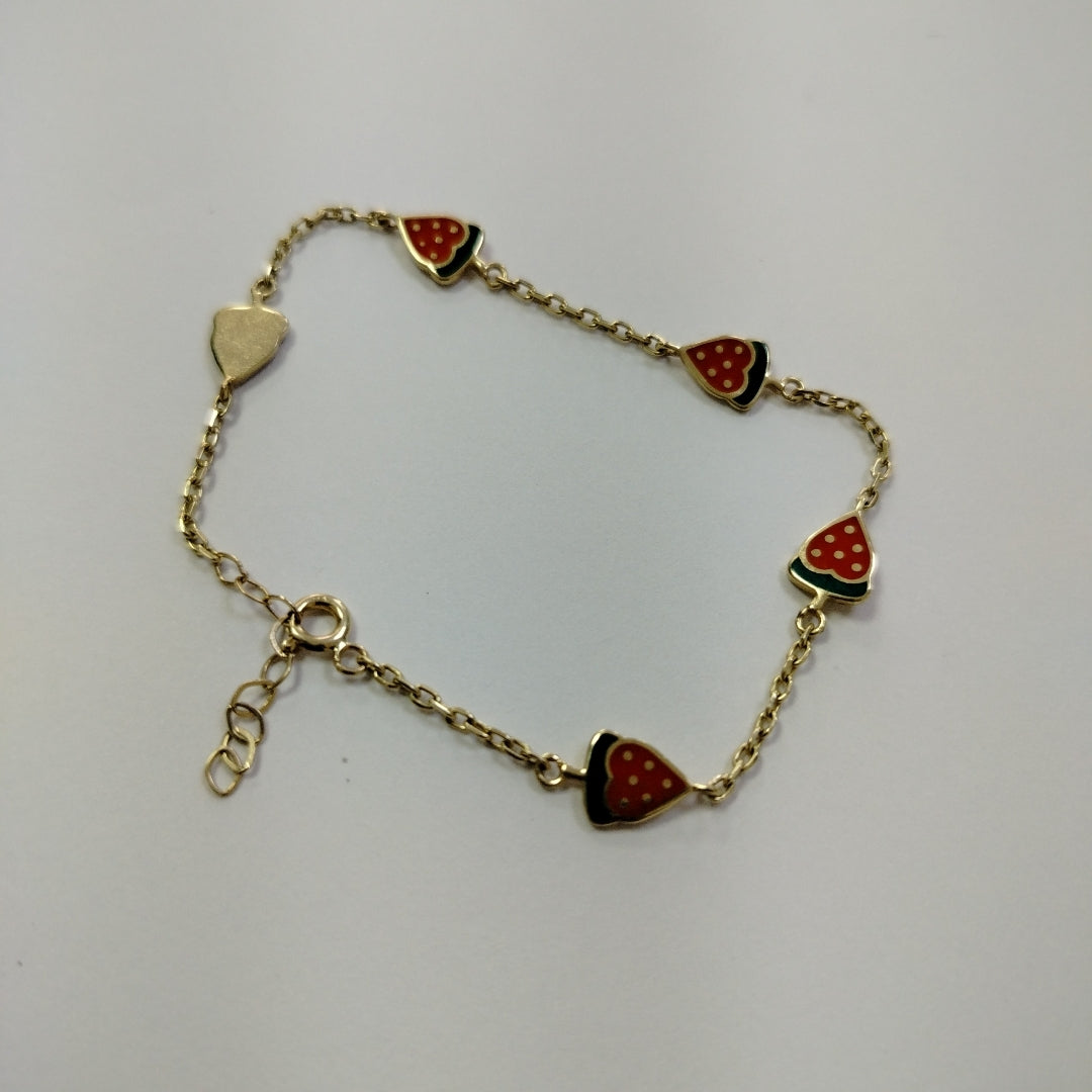 PULSERAS DAMA ORO 14K 3 (NUEVO)