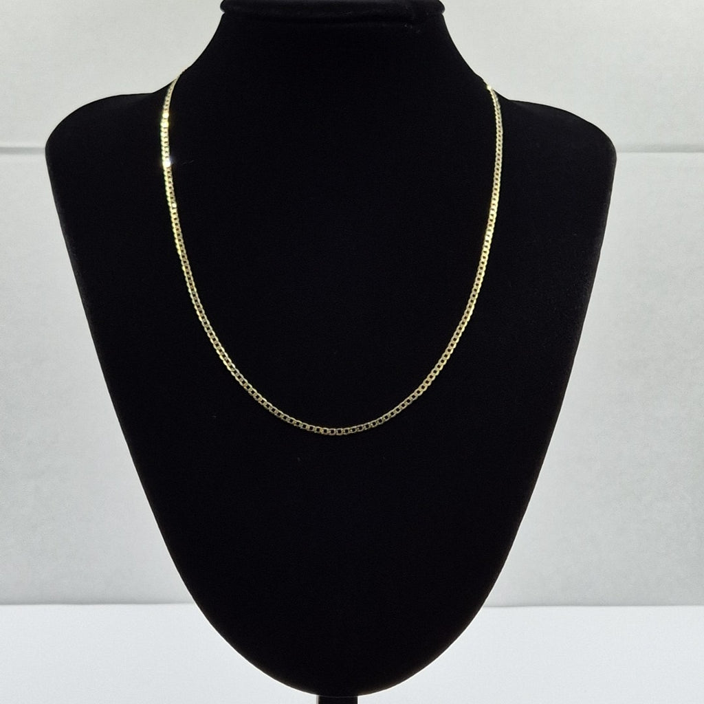 CADENAS BARBADA AMARILLA ORO 10K 3.2 (NUEVO)