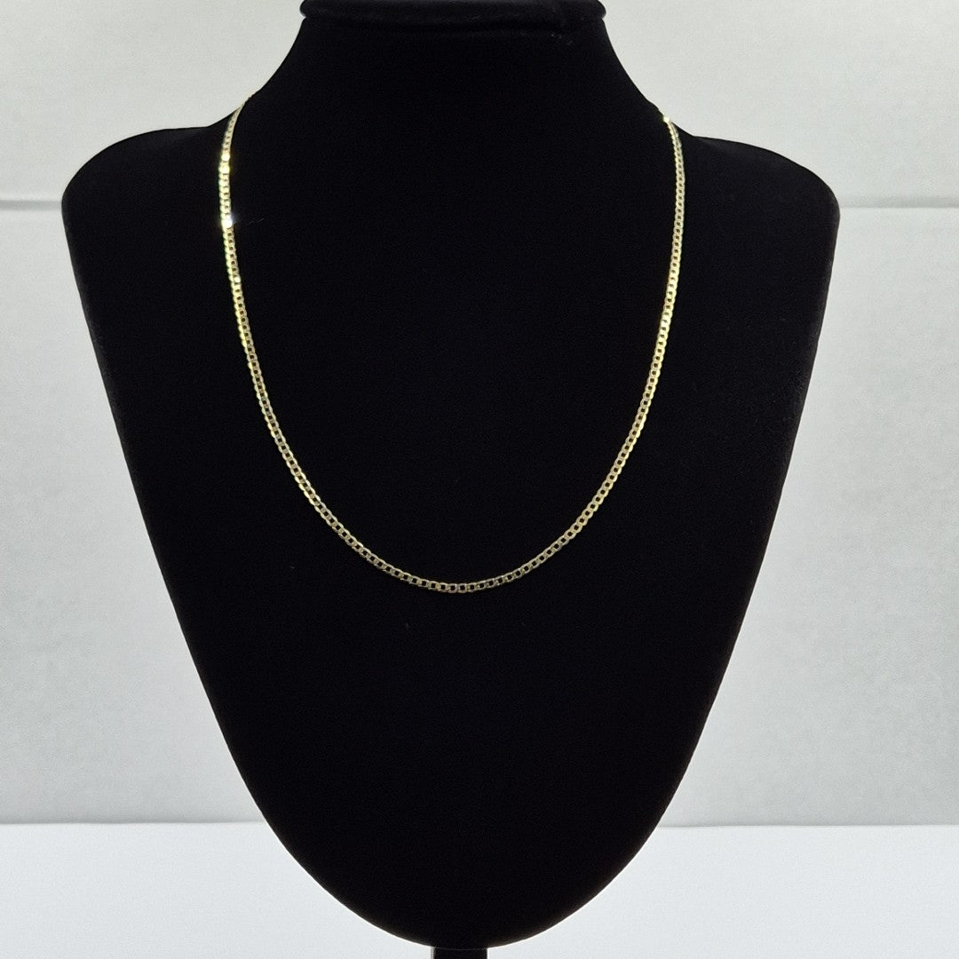 CADENAS BARBADA AMARILLA ORO 10K 3.2 (NUEVO)