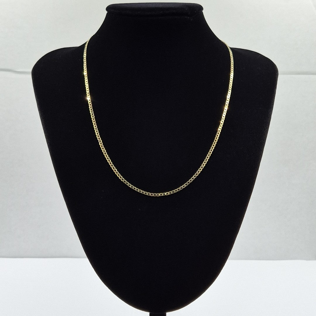 CADENAS BARBADA AMARILLA ORO 10K 3.2 (NUEVO)