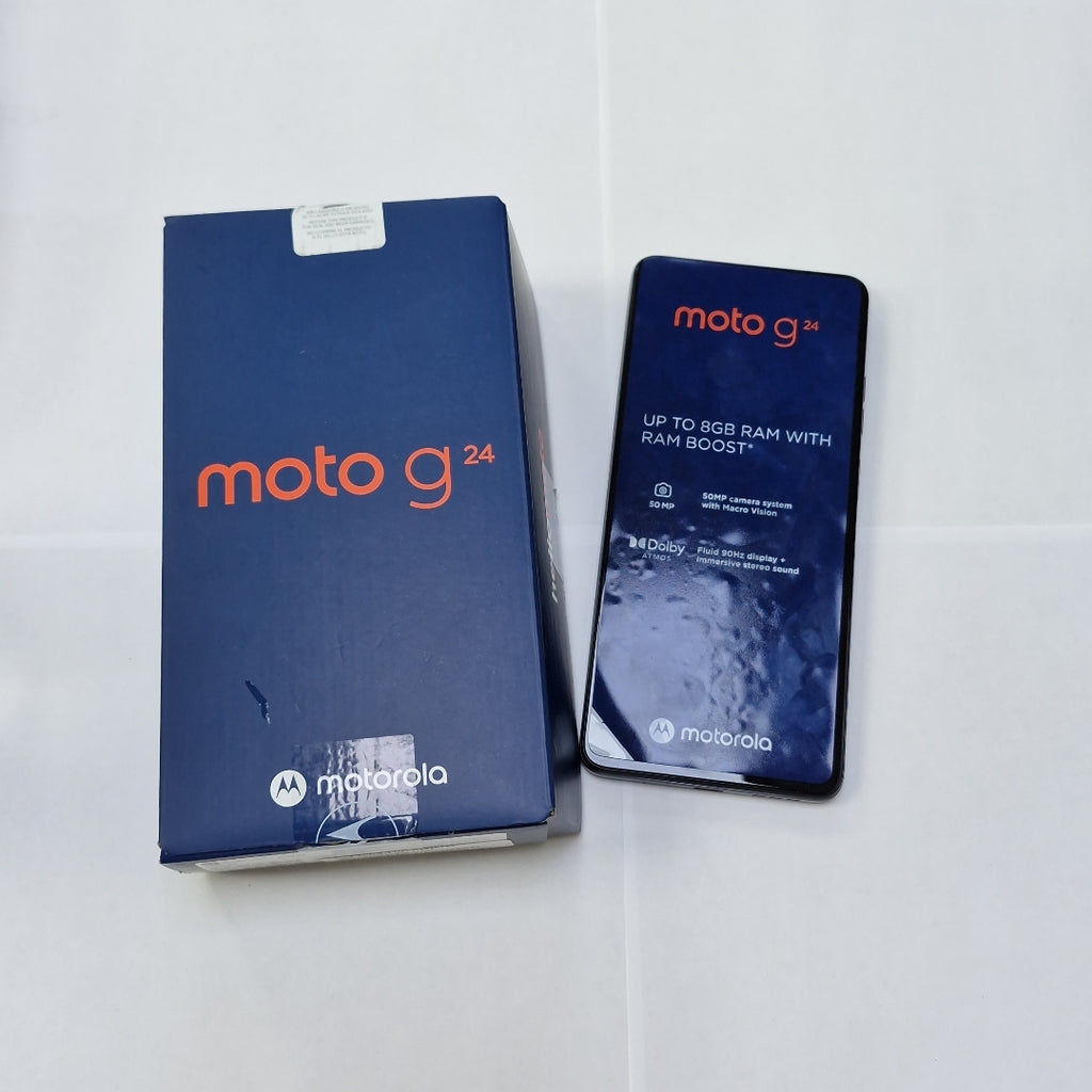 CELULAR MOTOROLA MOTO G24 XT2423-1 (2024) 128 GB 4 GB RAM (SEMINUEVO)