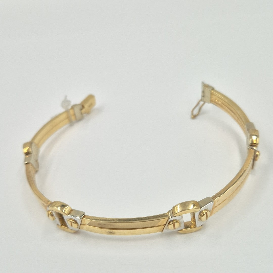 PULSERAS CABALLERO ORO 14K 19.9 (NUEVO)