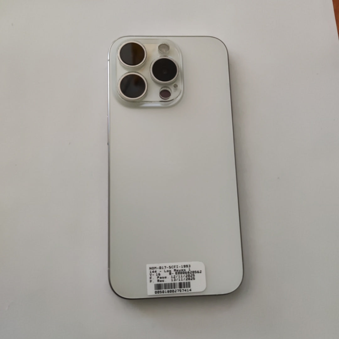 CELULAR APPLE IPHONE 15 PRO A3101 128 GB 8 GB RAM (SEMINUEVO)