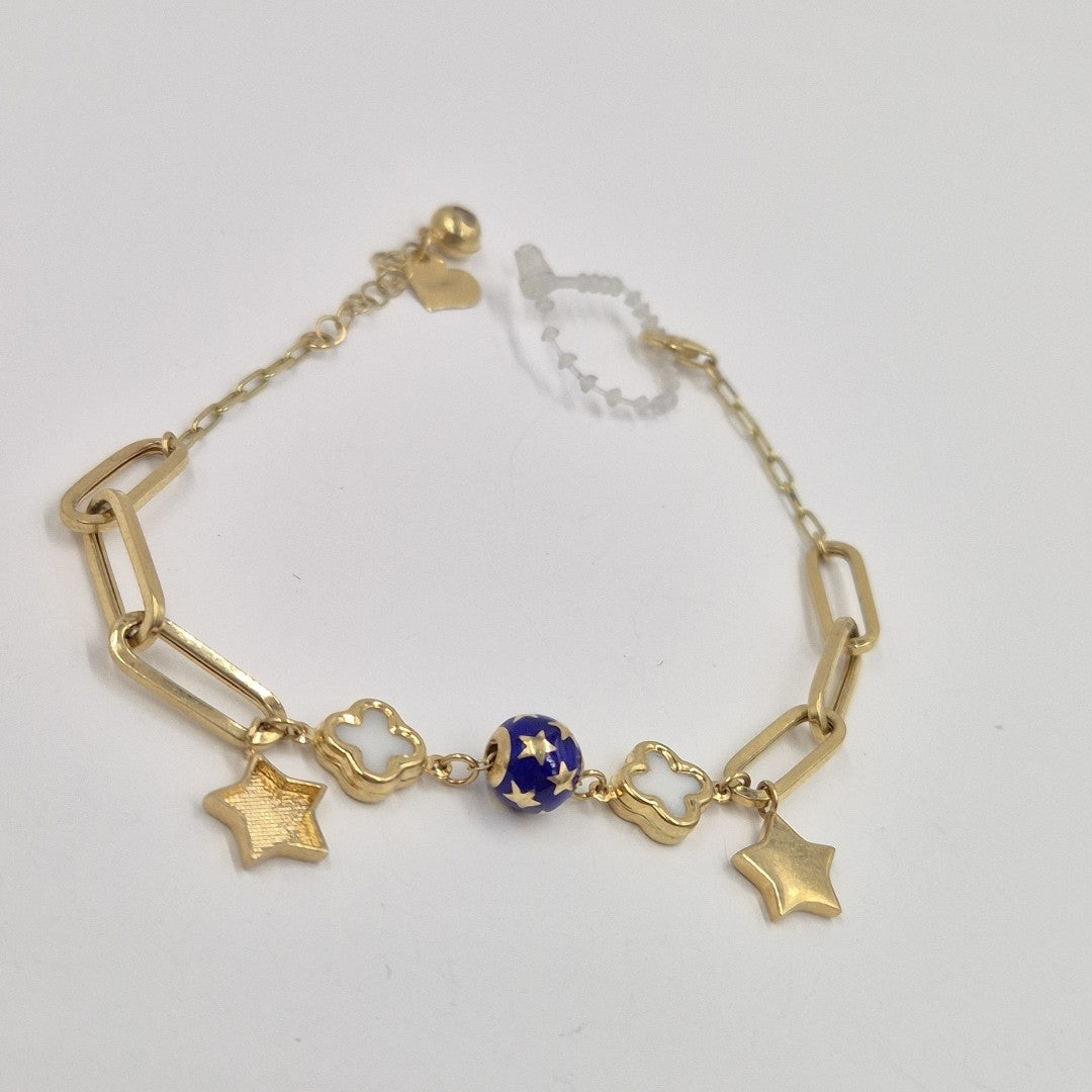 PULSERAS DAMA ORO 14K 7.5 (NUEVO)