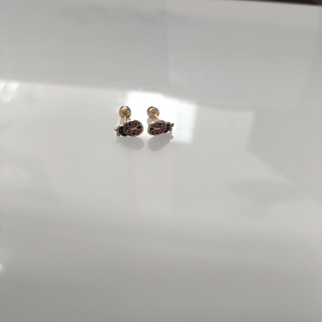 BROQUELES ORO 14K 1 (NUEVO)