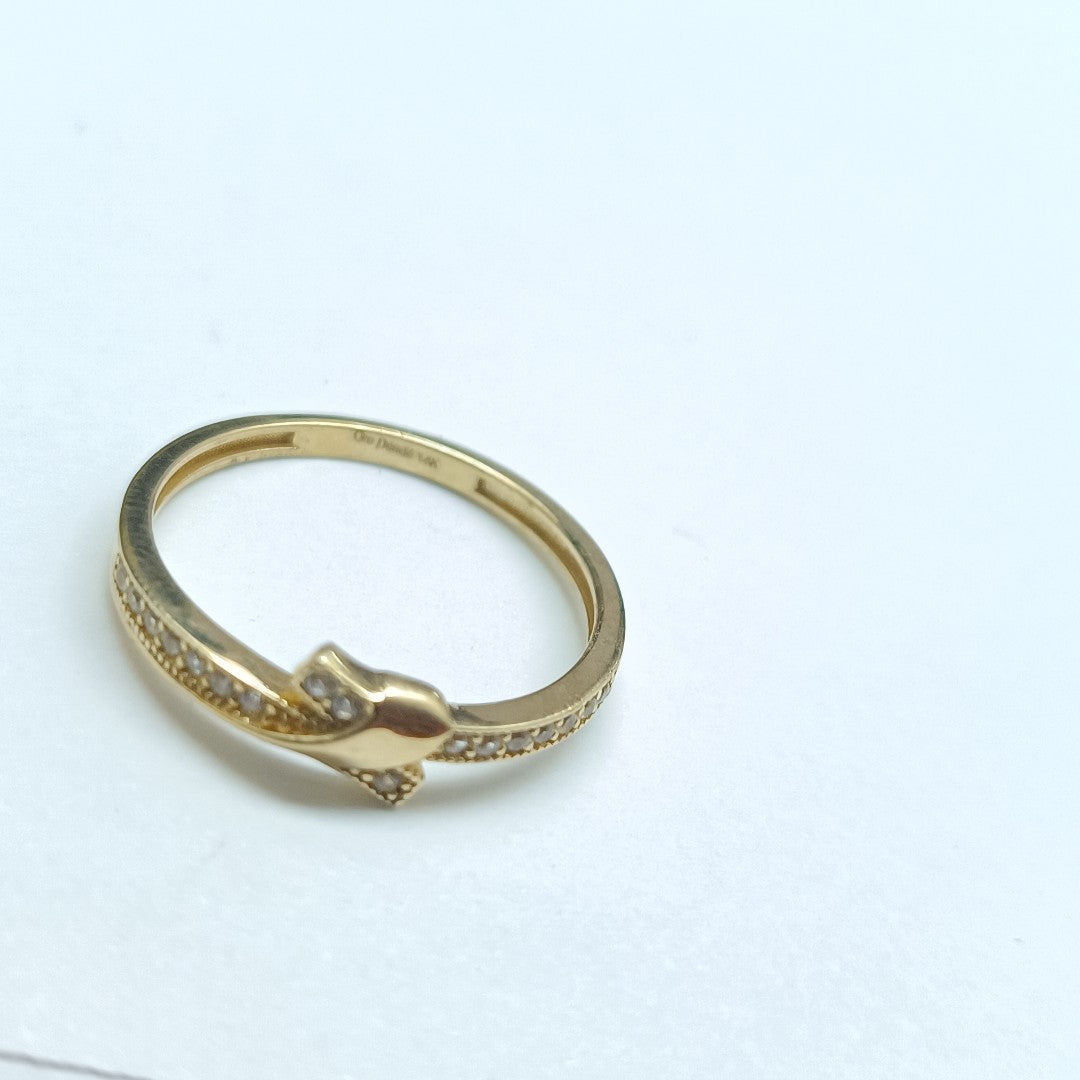 ANILLOS DAMA ORO 14K 1.5 (NUEVO)