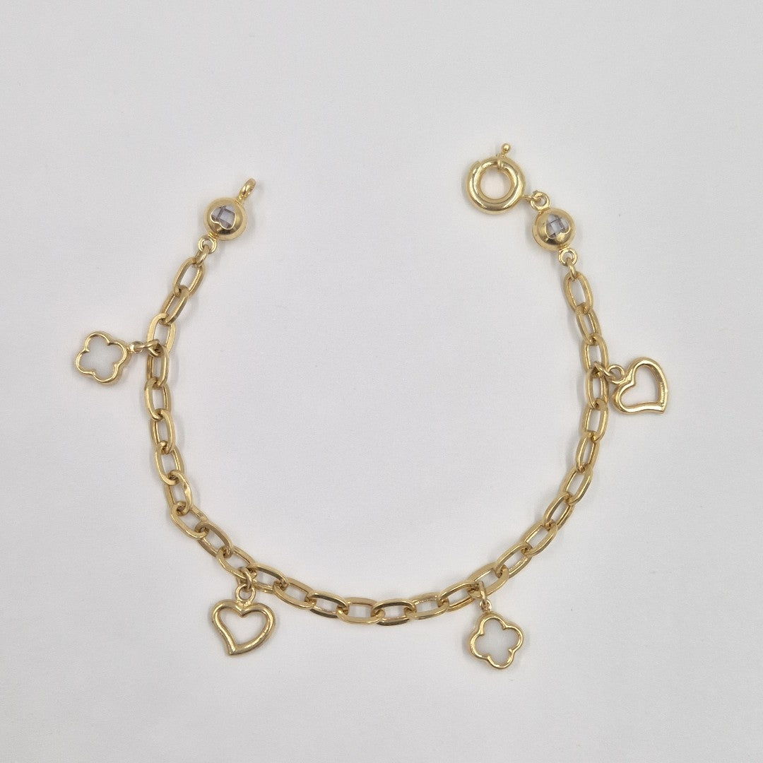 PULSERAS DAMA ORO 14K 6.4 (NUEVO)