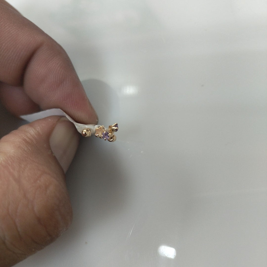 BROQUELES ORO 14K 1 (NUEVO)