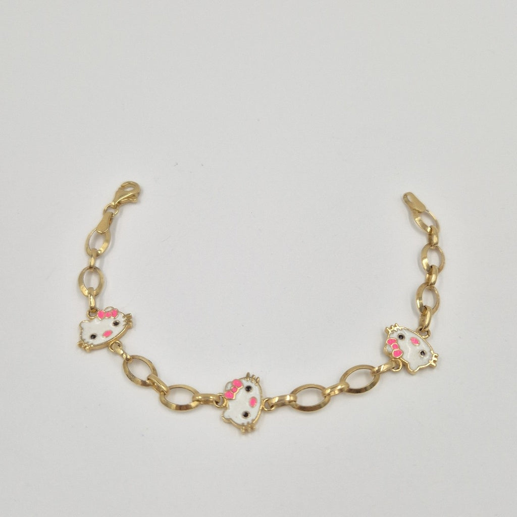 PULSERAS DAMA ORO 14K 4.7 (NUEVO)