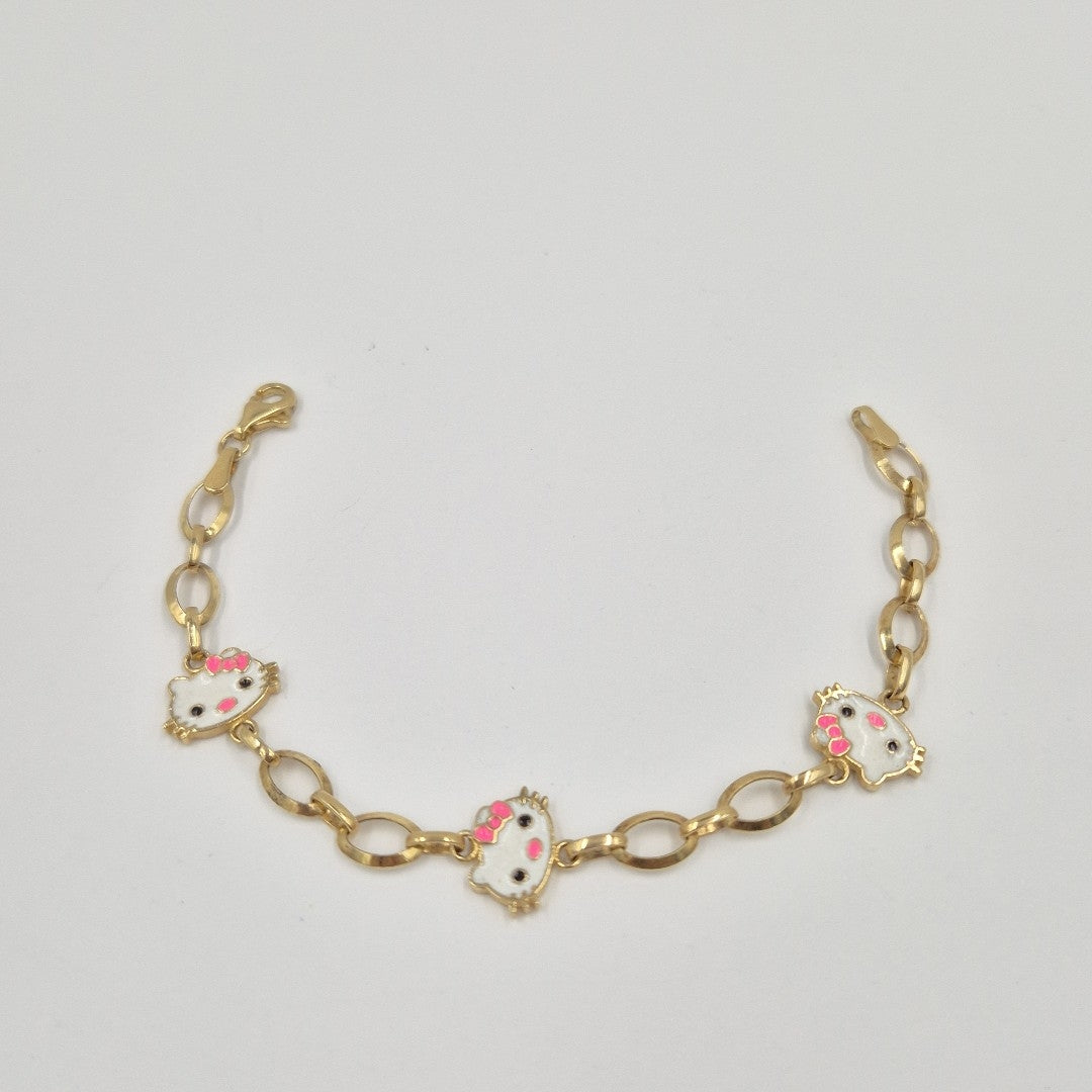 PULSERAS DAMA ORO 14K 4.7 (NUEVO)