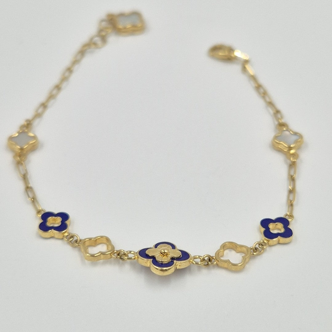 PULSERAS DAMA ORO 14K 4 (NUEVO)