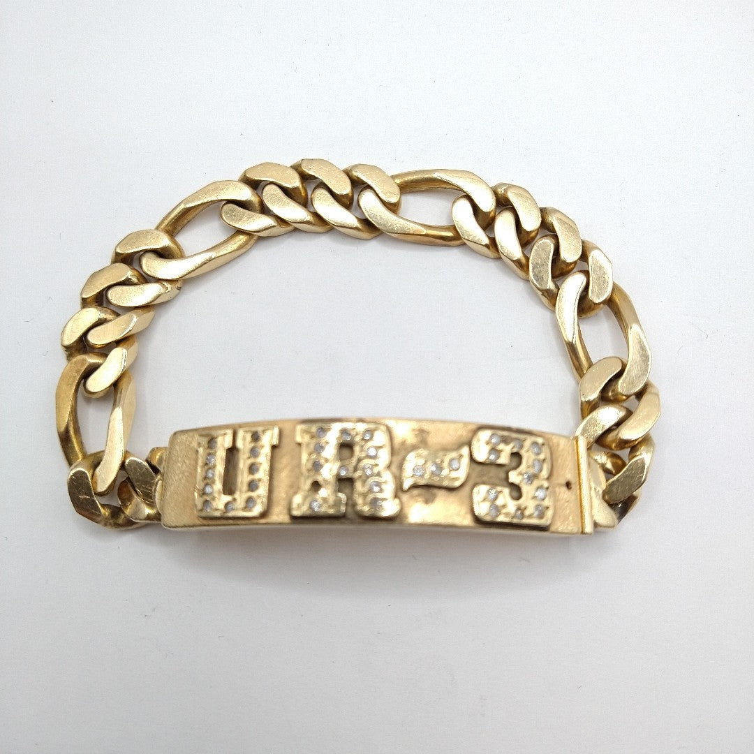 ESCLAVA. ORO. 14 K 66.5 GRMS (SEMINUEVO)