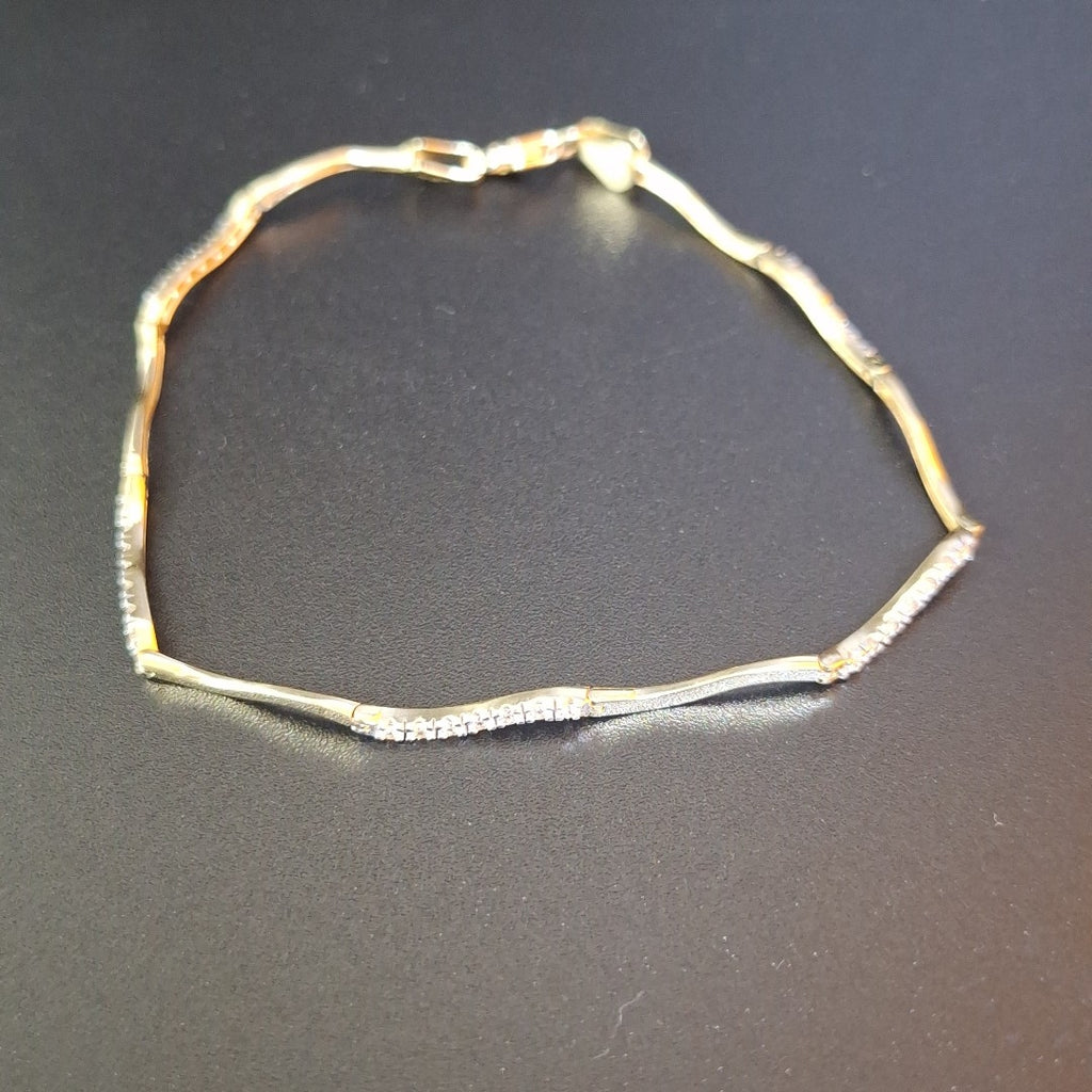 PULSERAS DAMA ORO 14K 3.6 (NUEVO)