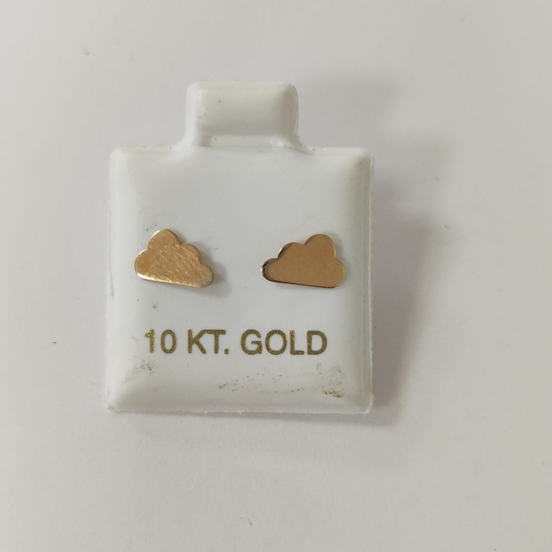 BROQUELES ORO 10K 1 (NUEVO)