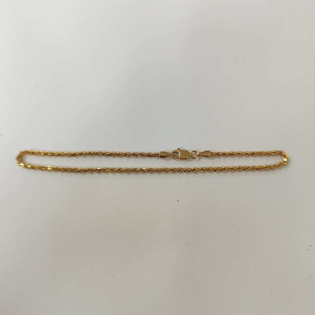 PULSERAS CABALLERO TORSAL ORO 14K 2.7 (NUEVO)