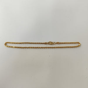 PULSERAS CABALLERO TORSAL ORO 14K 2.7 (NUEVO)