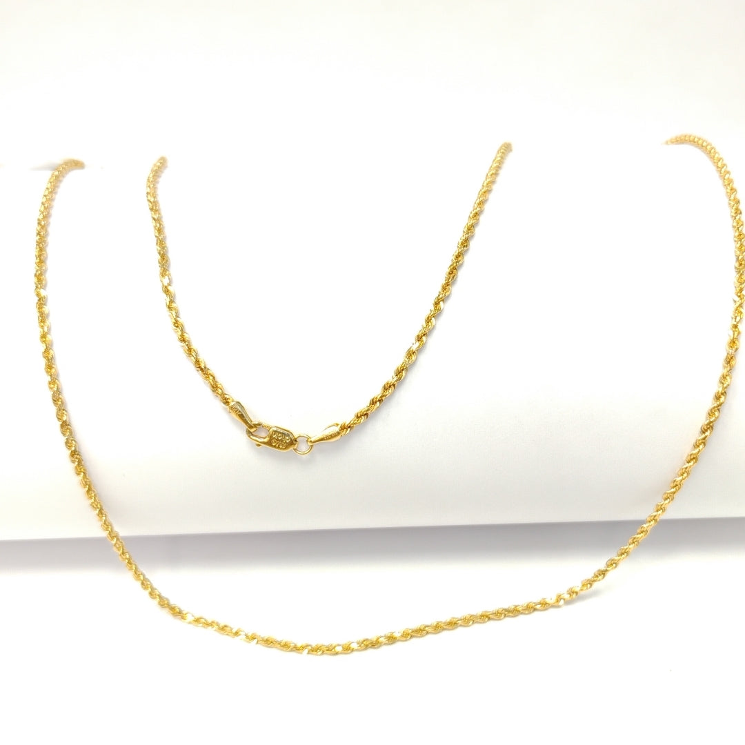 CADENAS TORSAL ORO 14K 7.6 (NUEVO)