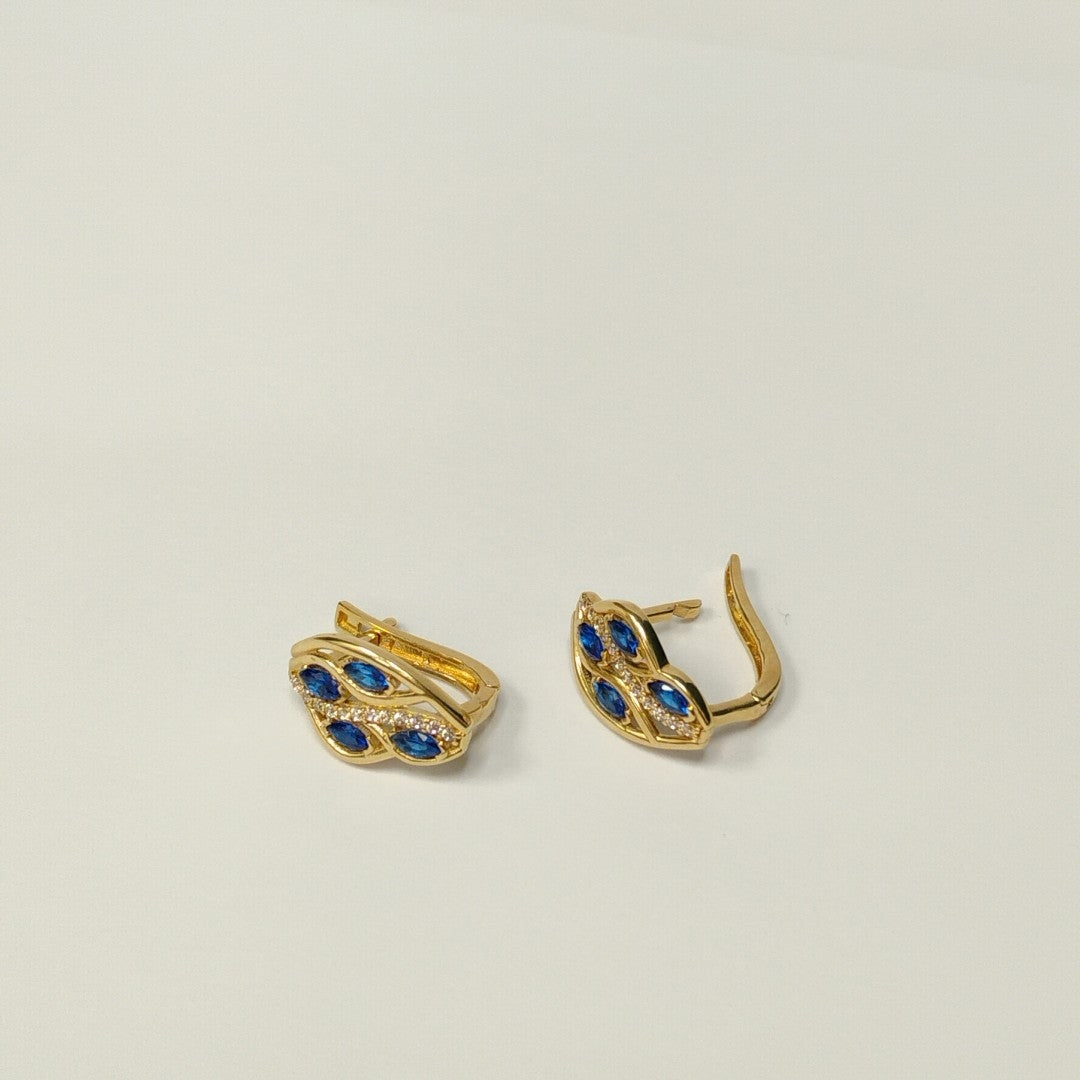 BROQUELES ORO 14K 3.7 (NUEVO)