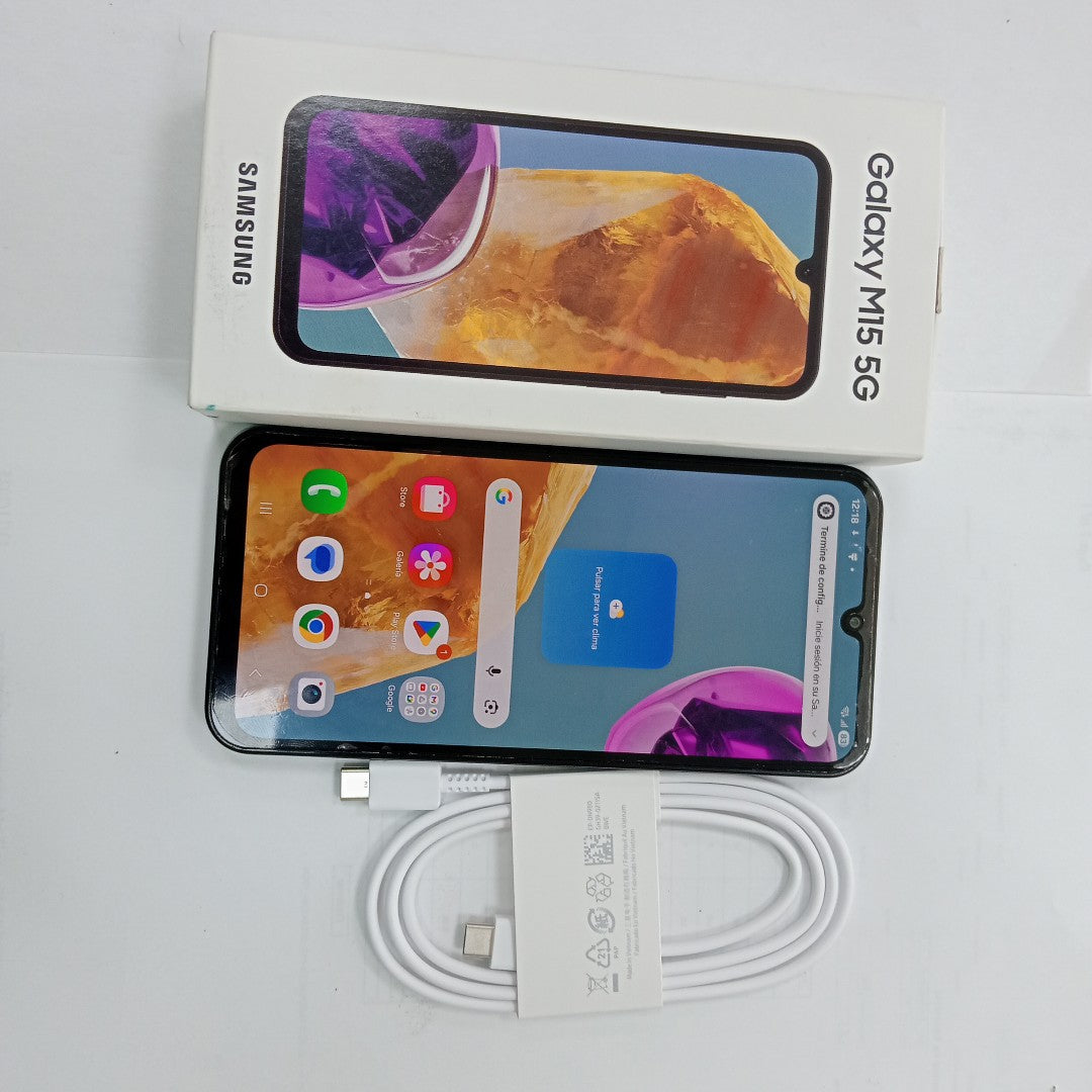 CELULAR SAMSUNG GALAXY M15 5G SM-M156B/DSN (2024) 128 GB 4 GB RAM (SEMINUEVO)