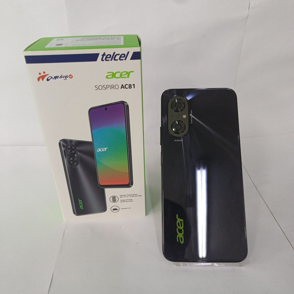 CELULAR ACER SOSPIRO AC81 (2023) 128 GB 6 GB RAM (SEMINUEVO)