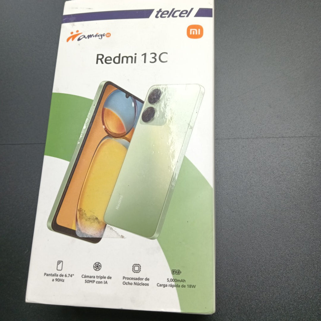 CELULAR XIAOMI REDMI 13C 23100RN82L (2023) 256 GB 8 GB RAM (SEMINUEVO)