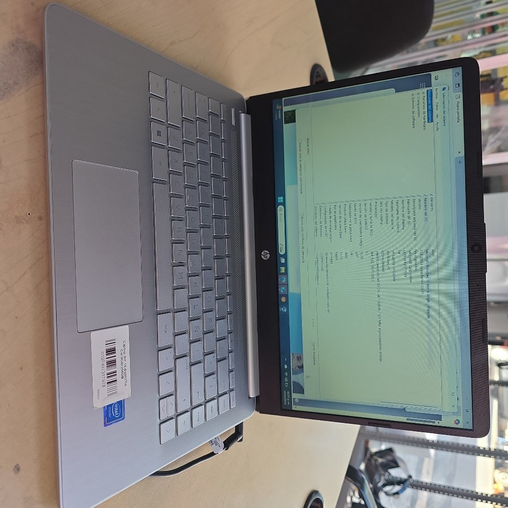 LAPTOP HP 14-DQ0527LA (2023) 256 GB SSD 8 GB RAM (SEMINUEVO)