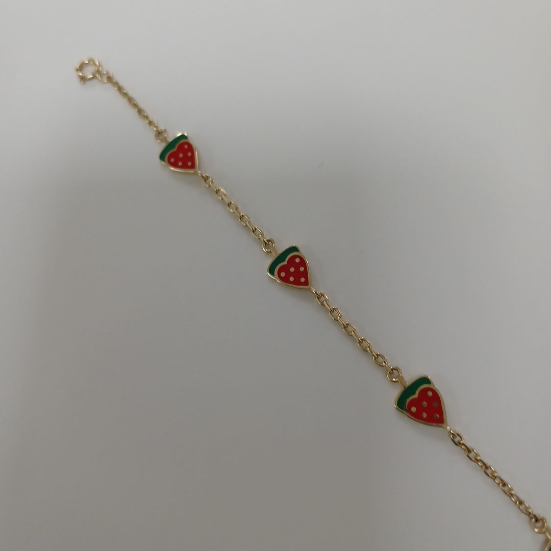 PULSERAS DAMA ORO 14K 3 (NUEVO)