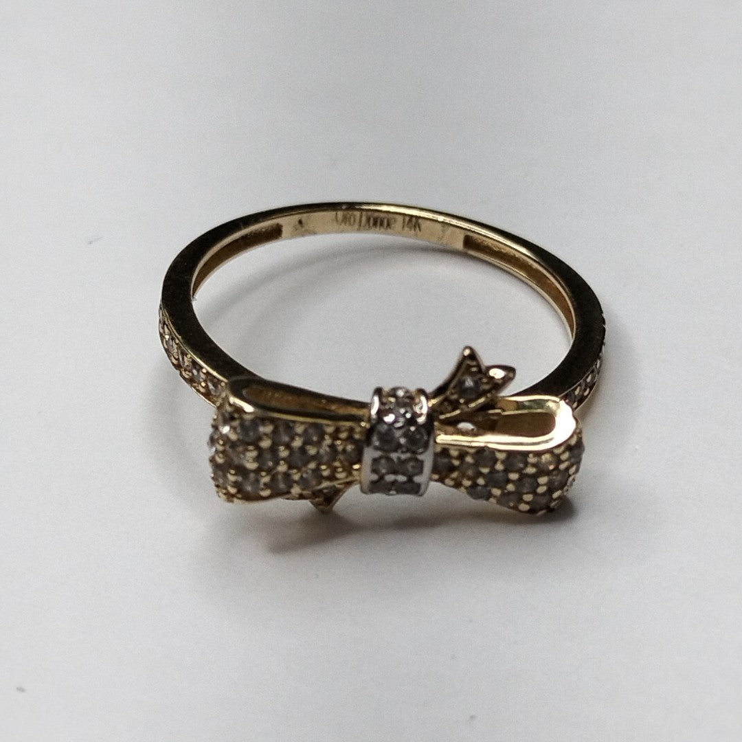 ANILLOS DAMA ORO 14K 2 (NUEVO)