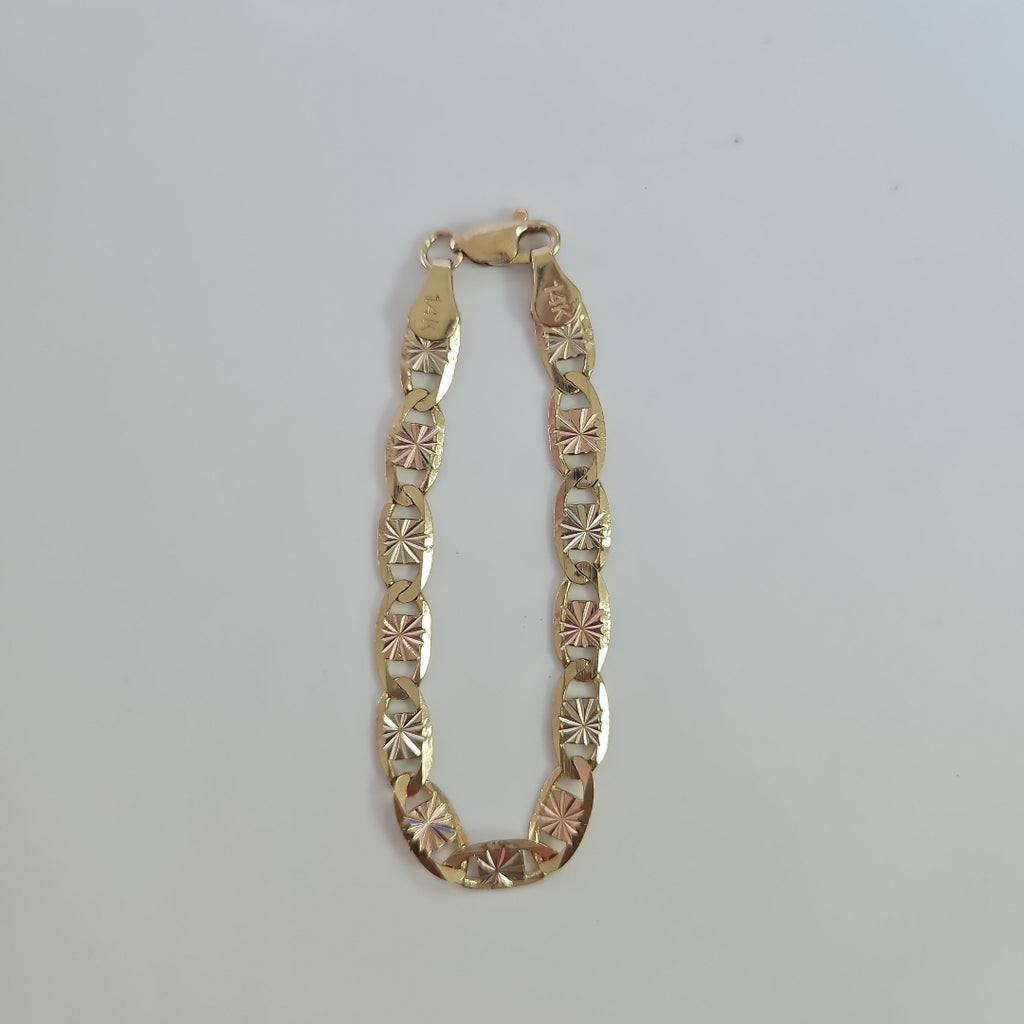 PULSERA TEJIDO MARINERO 6.51GR 16 CM (NUEVO)