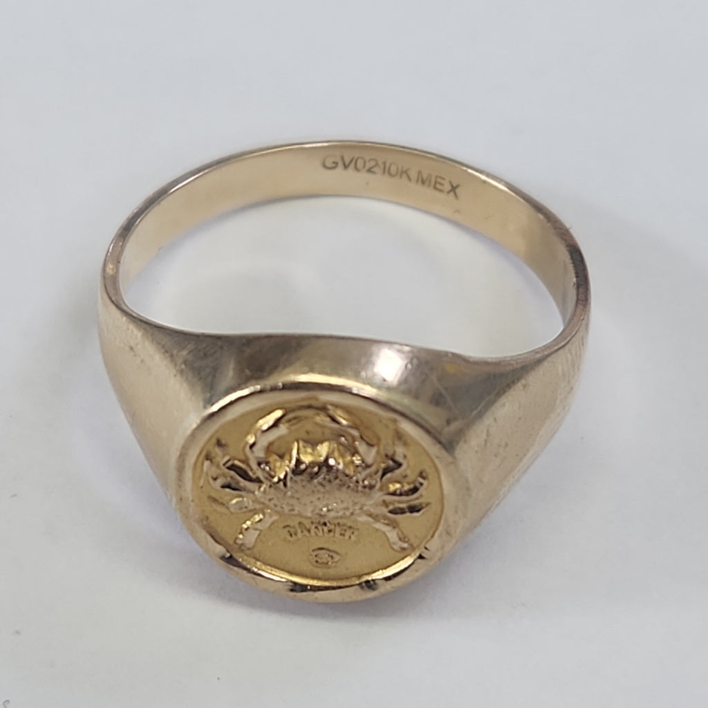 ANILLO. ORO. 10 K 4 GRMS (SEMINUEVO)